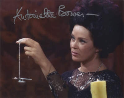 ANTOINETTE BOWER als Sylvia - Star Trek ORIGINAL SIGNED AUTOGRAMM