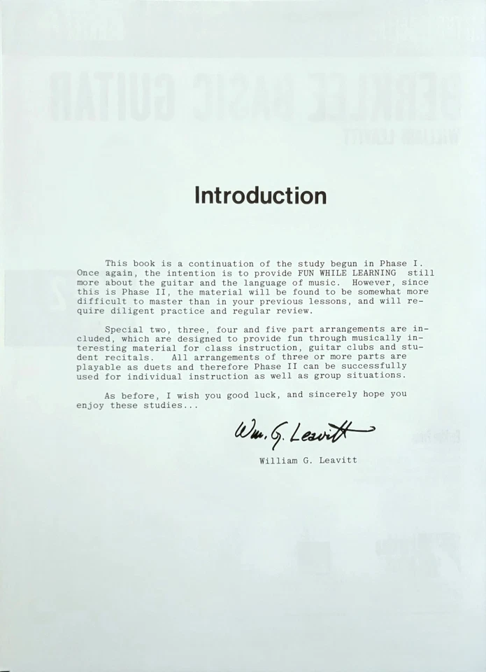 Berklee Basic Guitar: Phase 2 - Image 2 of 4