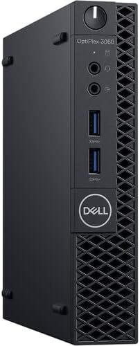 Dell Optiplex 3060 Micro PC i3-8100T 3.10GHz 16GB 256GB SSD - Black