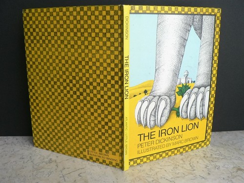 Vintage 1st Edition THE IRON LION Atlantic Monthly HC 1972 Marc Brown Dickinson - Picture 2 of 4