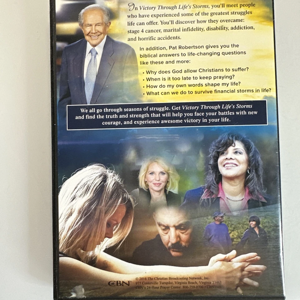 Victory Through Life's Storms Pat Robertson DVD - Image 2 of 2