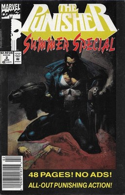 Punisher Summer Special #2 (Newsstand) FN; Marvel | Simon Bisley - w/Bag+Board