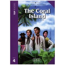 Image of The Coral Island Sb + Cd Mm Publications R. M. Ballantyne Angielski Polska Książ