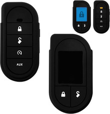 2 Pack Remote Case for Viper, Soft Silicone Car Key Case Shell, Protective Fob C