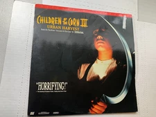 Children Of The Corn III Urban Harvest Laserdisc Charlize Theron(Uncredited)
