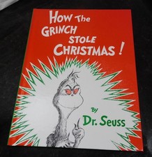 Nice- HOW the GRINCH STOLE CHRISTMAS Dr. Seuss 1957 First Edition Later Printing