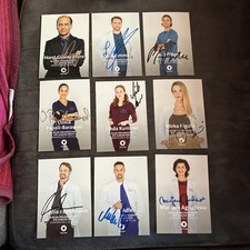 9 Autogrammkarten ARD In Aller Freundschaft D...