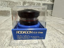 Rodenstock Rodagon 50mm f/2.8 Enlarging Lens In Original Case