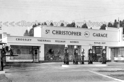 Pyy-98 St Christopher Garage, 63-75 London Road, Southend, Essex. Foto