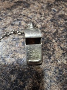 The Acme Thunderer Vintage Whistle Made in England Train Conductor Police