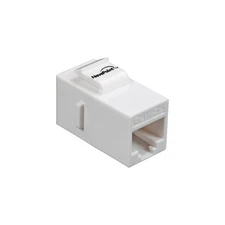 1 X CAT5E KEYSTONE COUPLER WITH PCB INSIDE - WHITE