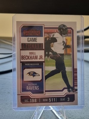 2023 Panini Contenders - Odell Beckham Jr. #10 Red Game Ticket