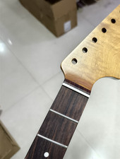 Big head guitar neck roasted maple 21 frets rosewood inlay matte part