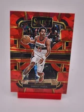 2023-24 Panini Select - Concourse Jordan Poole #18 Red Cracked Ice Prizm