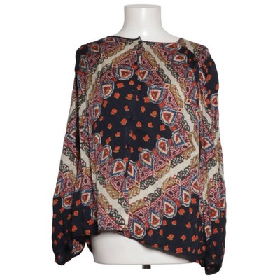 Ba&sh, Bluse, Größe: L, Schwarz/Mehrfarbig, Paisley, Damen #CUC