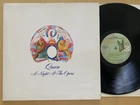 QUEEN A NIGHT AT THE OPERA 1975 1ST PRESS EMBOSSED COVER CLASSIC GLAM HARD ROCK