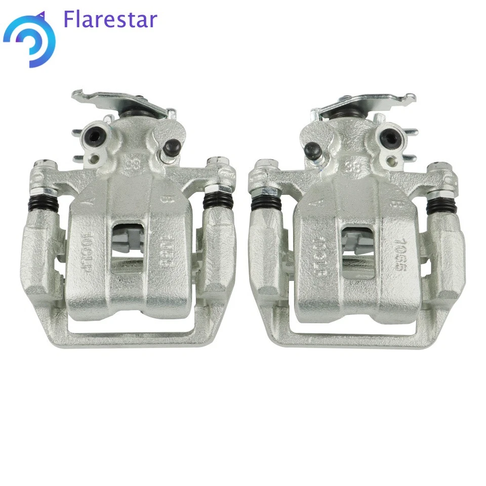 Par de 2 pinzas de freno traseras con soporte para Acura TSX 2008-2012 Honda Accord 2,4 L Foto 3 de 4