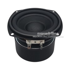 4/6/8Ohm 30W HIFI Audio Speaker Woofer Subwoofer Bass Horn Loudspeaker 93mm/3.6"