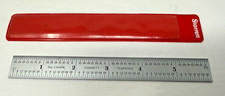 NEW Starrett C604RE-6 Steel Rule, End Graduations, 6 Inch Fast Free Shipping 
