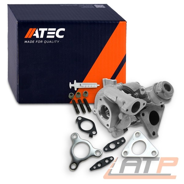 ABGAS-TURBO-LADER + Dichtsatz Montagesatz FÜR Nissan Primera P12 2.2 Dci AB 03-image