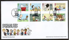 Royal Mail 2025 - Peanuts Snoopy - First Day cover Edinburgh postmark - MNH
