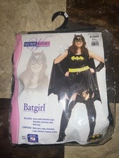 Batgirl Batman Deluxe Costume DC Comics Secret Wishes Costume Size Plus 14-16