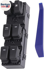 Master Window Switch Power Control Button Front Left Driver Side Compatible with