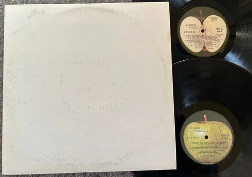 THE BEATLES White Album APPLE SWBO-101 orig 1968 w/all inserts Double LP