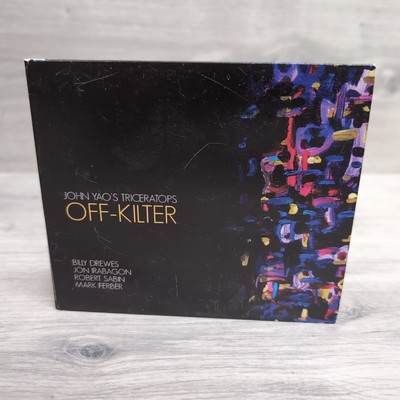 John Yao's Triceratops    Off-Kilter - CD Album Digipak - 2022 Tao Recording VGC
