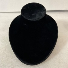 8.5in Black Velvet Necklace Display Stand Classic Jewelry Holder
