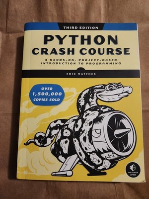 Python Crash Course, 3rd Edition: A Hands-On, Project