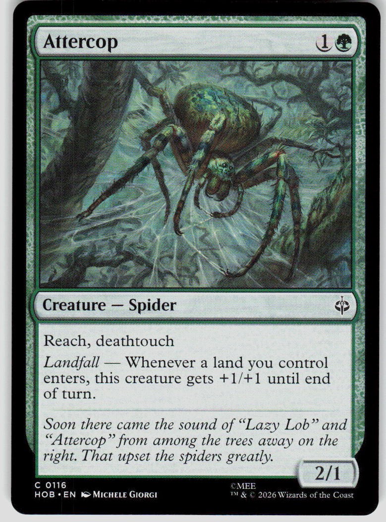 Attercop 116 The Hobbit Magic the Gathering