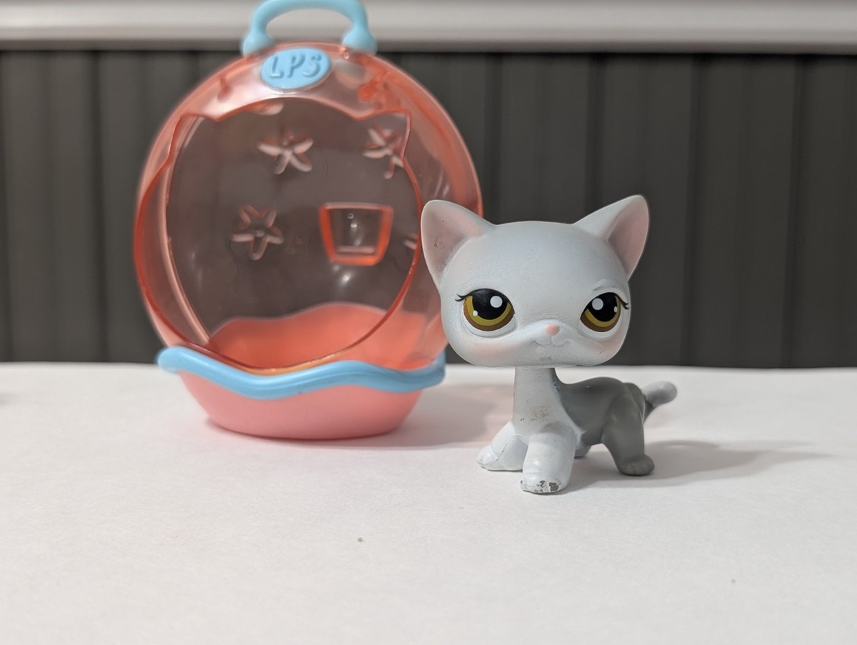 Snowboarding Littlest Pet Shop Cat Family LPS Littlest Pet Shop