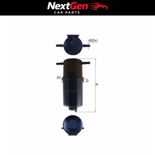 MAHLE Fuel Filter KL 873