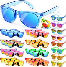 24 Pack Gafas Sol Ninos Fiesta Cumpleanos Neon Proteccion UV400 Ninos 3-8 A os