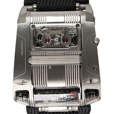 URWERK  -  UR 111 Cobra in Stainless Steel 