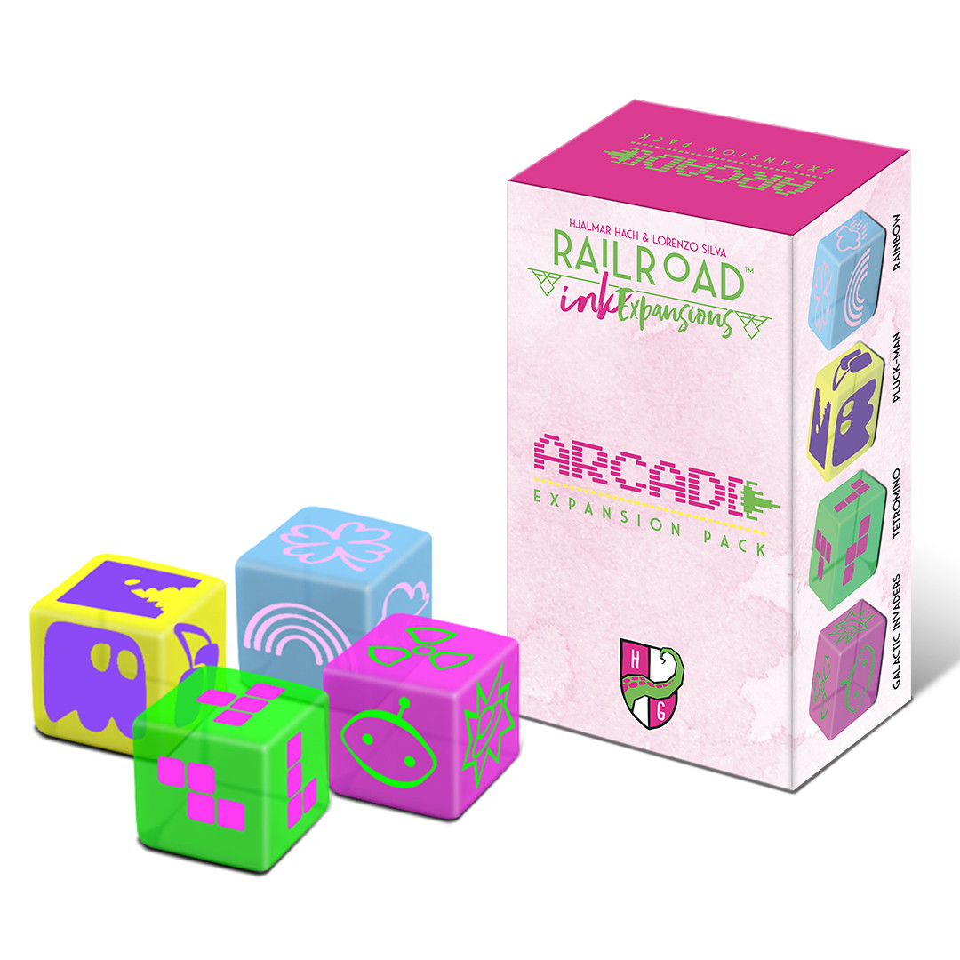 Railroad Ink Challenge: Arcade Expansion Pack