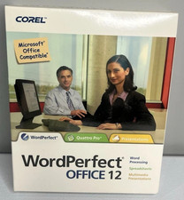 Word Perfect Office 12 Standard Upgrade Quattro Pro Presentations Word  More