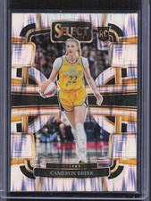 2024 Panini Select WNBA #56 Cameron Brink Prizms Silver Flash