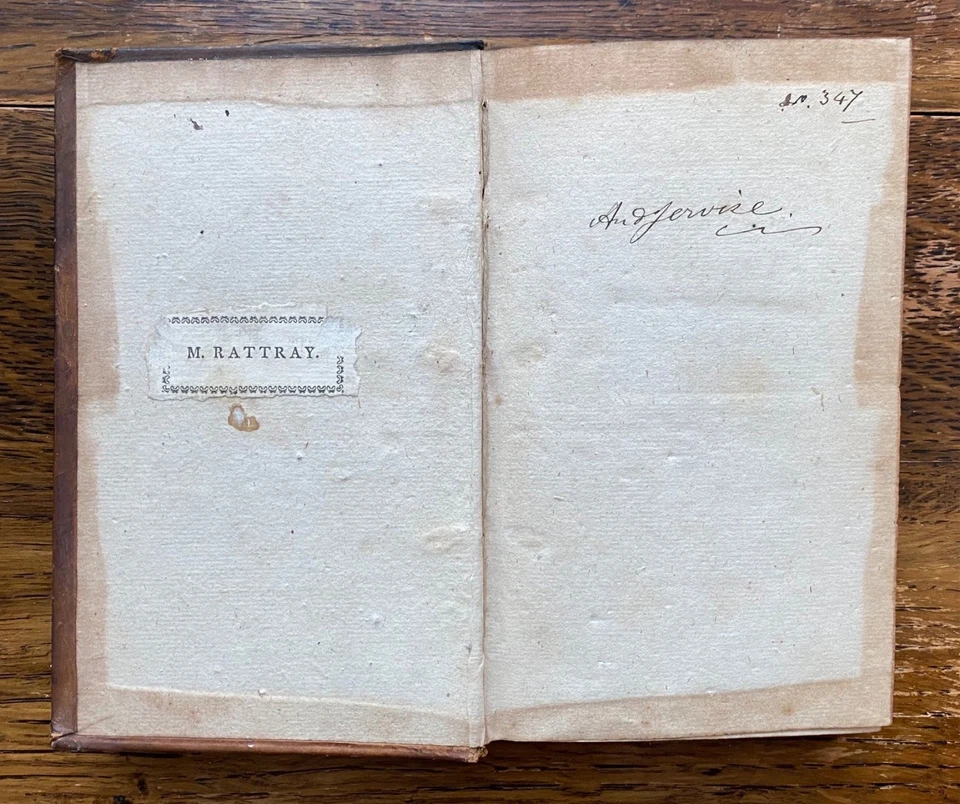 1714 Memoirs Concerning the Affairs of Scotland by Lockhart of Carnwath leather - Image 4 of 4