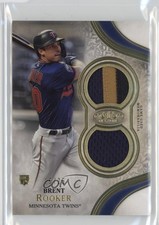 2021 Topps Tier One Relics /25 Brent Rooker #T1R2-BR Dual Patch i6j