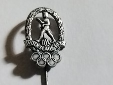 Stecknadel /DLV Deutscher Leichtathletik Verband Volkslauf 1972-/ 800 Silber/