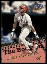 1999 Ultra The Book On... Juan Gonzalez Texas Rangers #5