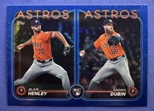 2024 Topps Update (RC) Combos Shawn Dubin, Blair Henley #US252 Blue Foil /999
