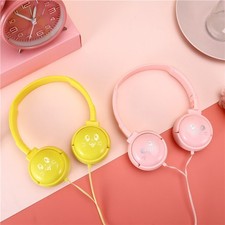 3.5mm Wired Over-ear Headphones Portable Music Earphones For Kids MP4 MP3