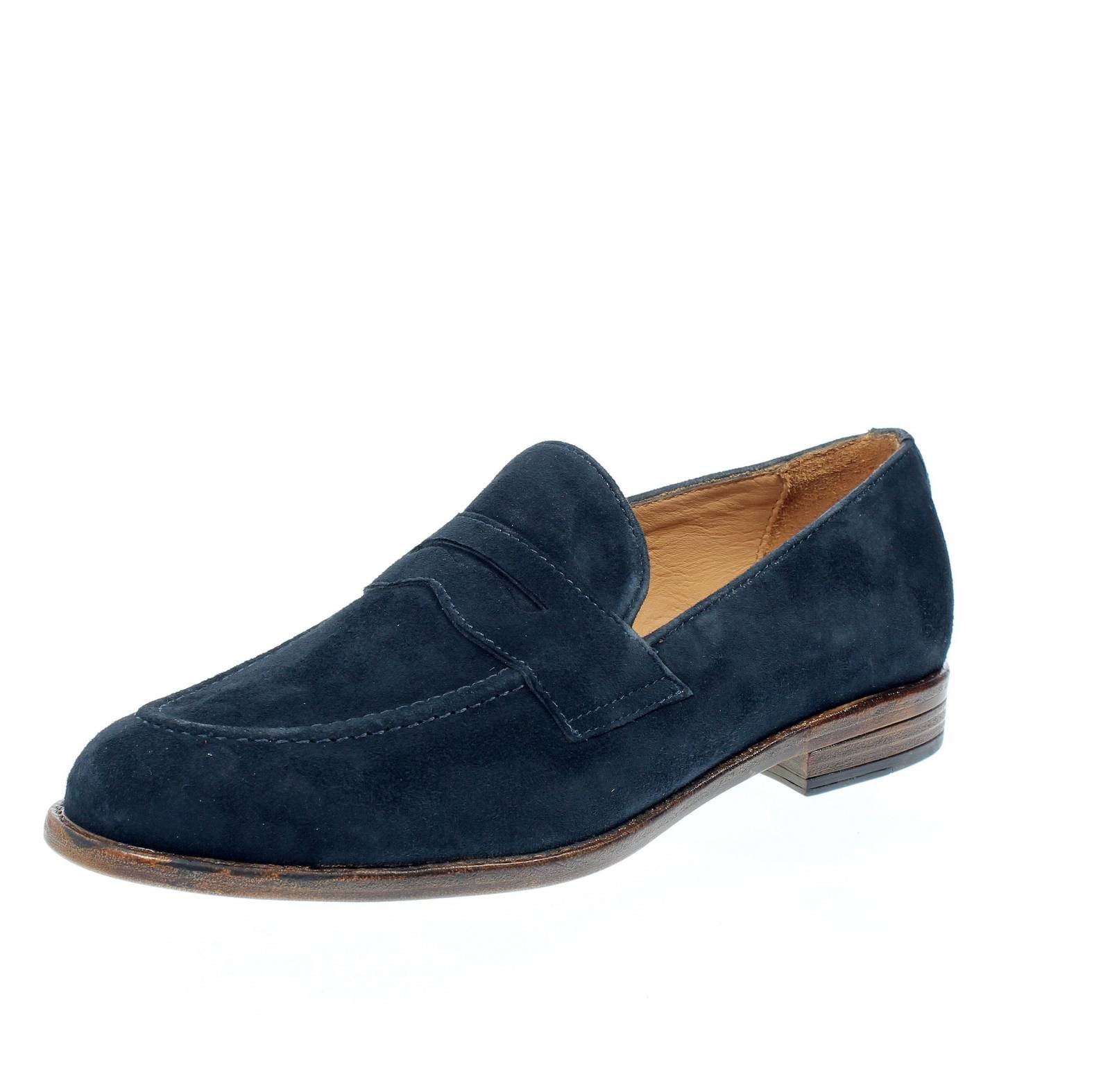 Антикварная лавка Amalfi - Mocassini Scamosciati Blu - Taglia 42 279 см Скатерть 22790₽