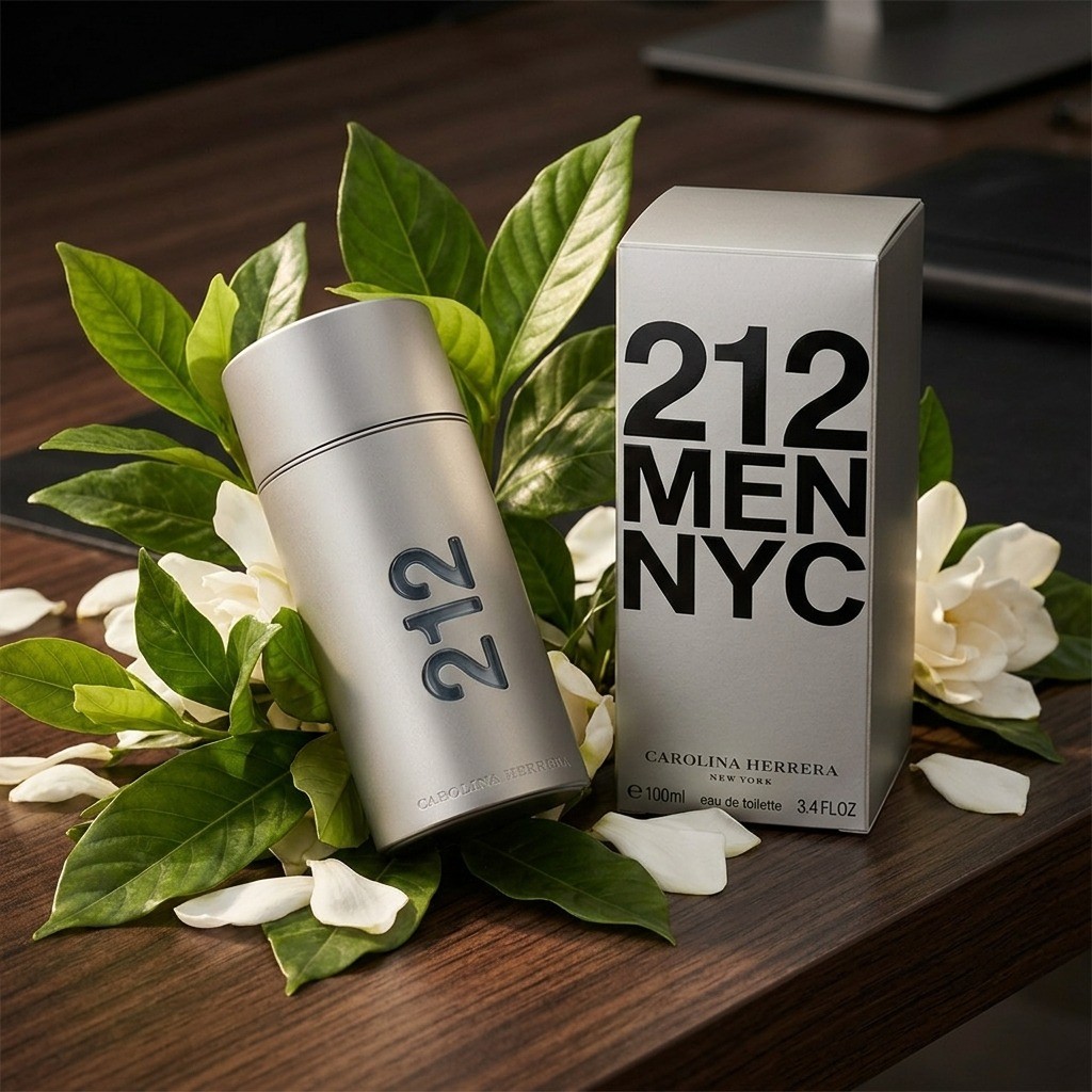Carolina Herrera 212 Men NYC Eau de Toilette Men Spray 100 mL 3.38 fl oz