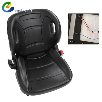 Universal Tractor Seat For Toyota Forklift Seat w/ Seatbelt, Buckle, Switch New