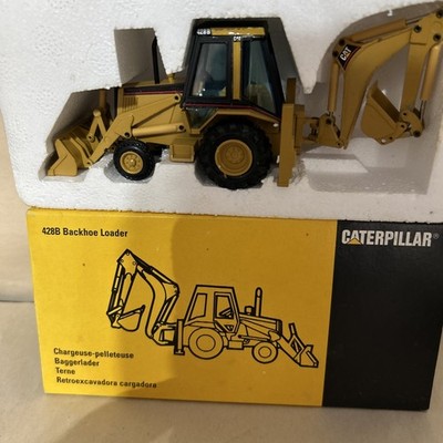 MIB NZG   428B backhoe Loader w/Hydraulic Hammer Ser No 225 box1