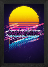 grim dawn Framed Wall Art Poster Canvas Print Picture